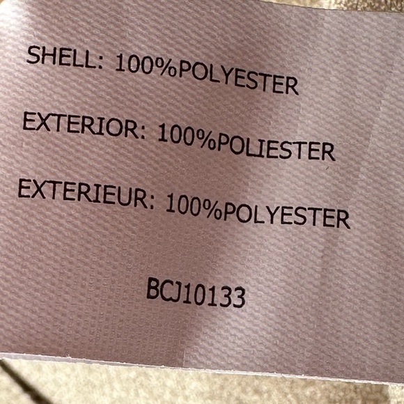 Insight New York Faux Suede Lace Up Drape Front Jacket size 6 - Picture 7 of 12